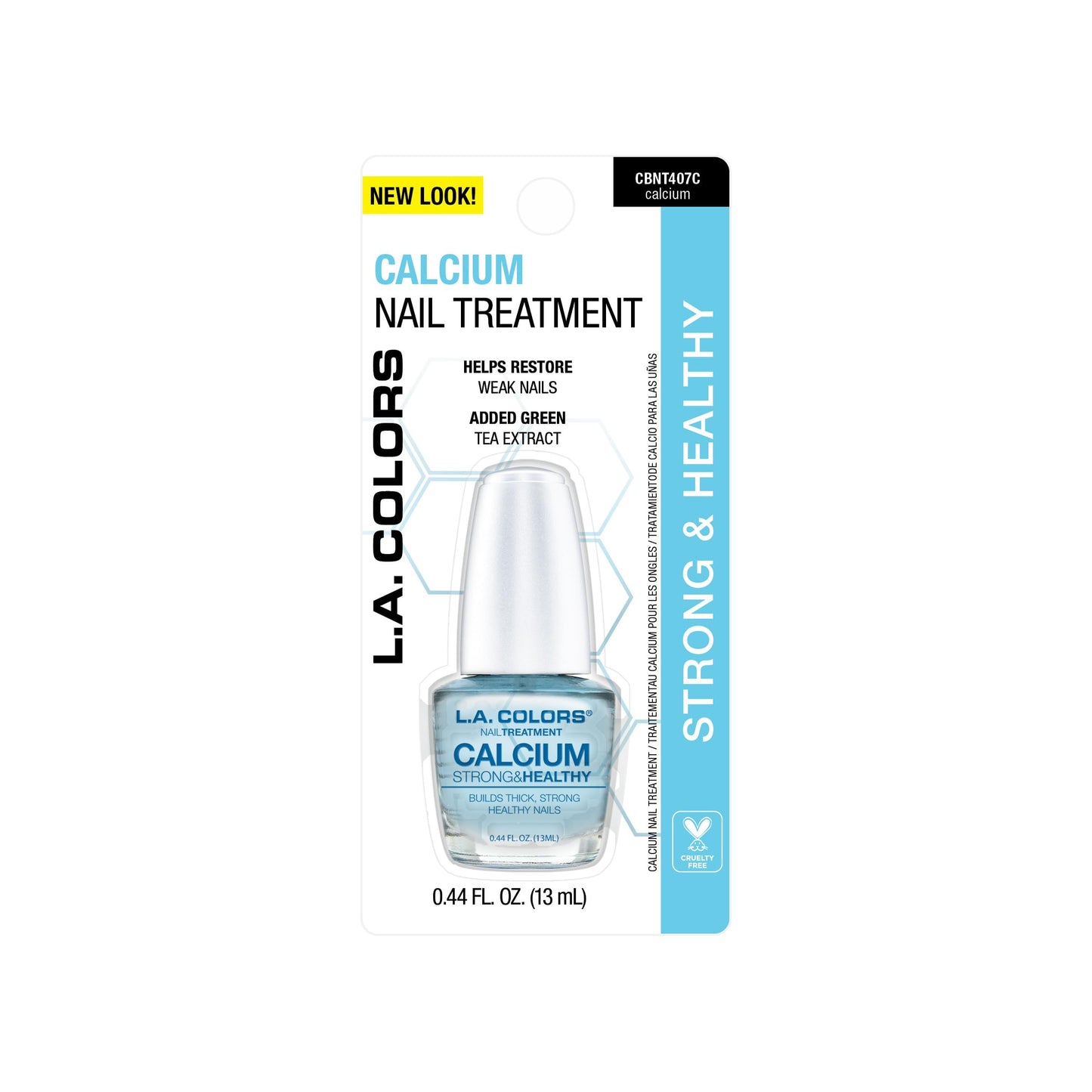 L.A. COLORS Clamshell Calcium Strength Treatment CBNT407C