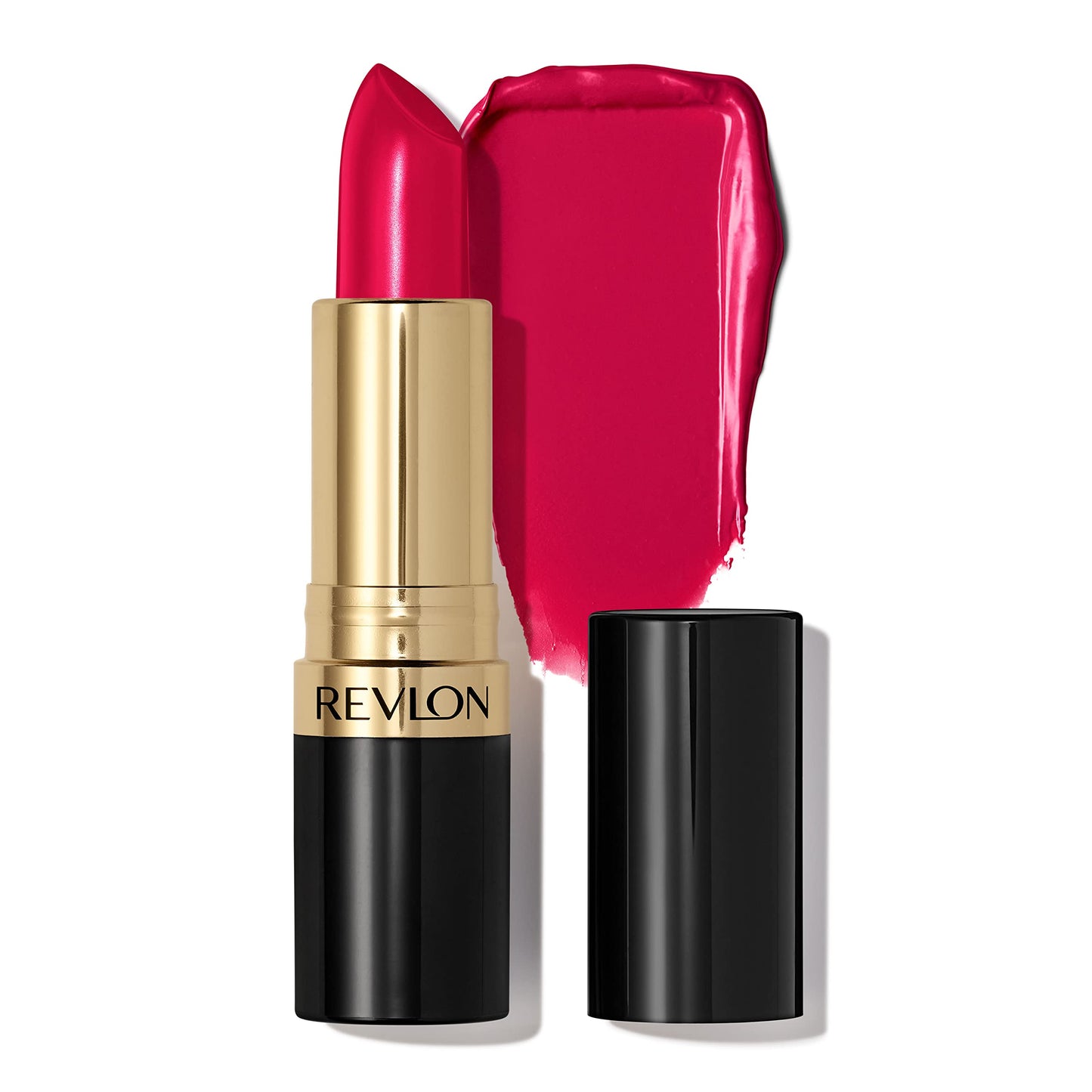 Revlon Super Lustrous Lipstick, Creamy Formula For Soft, Fuller-Looking Lips, Moisturized Feel, 028 Cherry Blossom, 0.15 oz