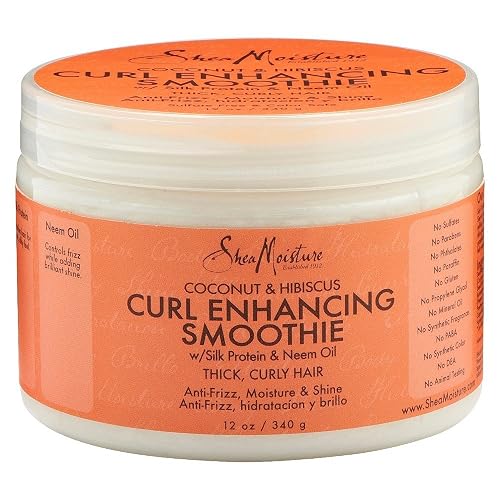 Shea Mst Curl Enh Smth Cc Size 12z Shea Moisture Coconut & Hibiscus Curl Enhancing Smoothie 12z