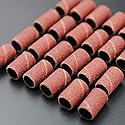 Yimart® 100Pcs 80 Grit Nail Art Sanding Bands for Nail Drill Bits Machine Manicure Pedicure