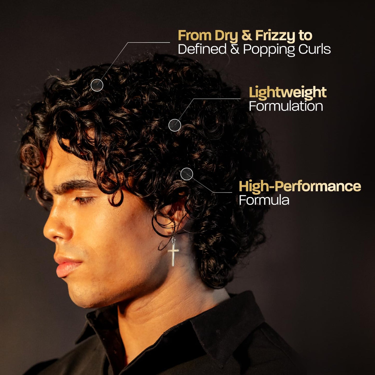 BASED Leave-In Conditioner, Instant Frizz Control, Hydrates & Nourishes Hair, Premium Leave-In Conditioner for Men, Healthier-Looking Frizz-Free Hair Beauty and Personal Care BASED BODYWORKS