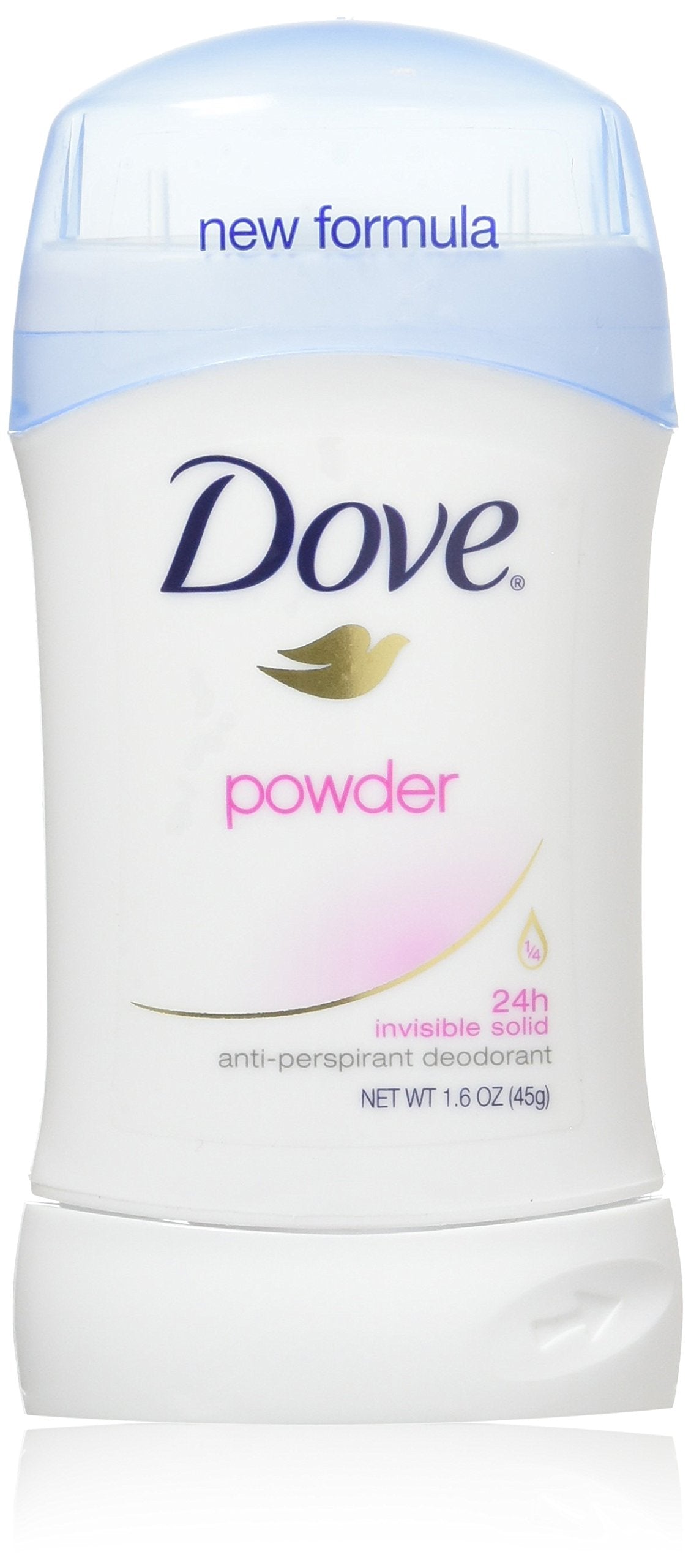 Dove Deodorant Powder Invisible Solid 1.6oz (2 Pack) Beauty and Personal Care Dove