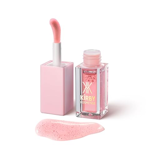 Kirby Kosmetics DivineDiva Lip Oil - TikTok-Viral Moisturizing & Hydrating High-Shine Lip Gloss with Hyaluronic, Coconut & Argan Oils - Vegan Lip Care