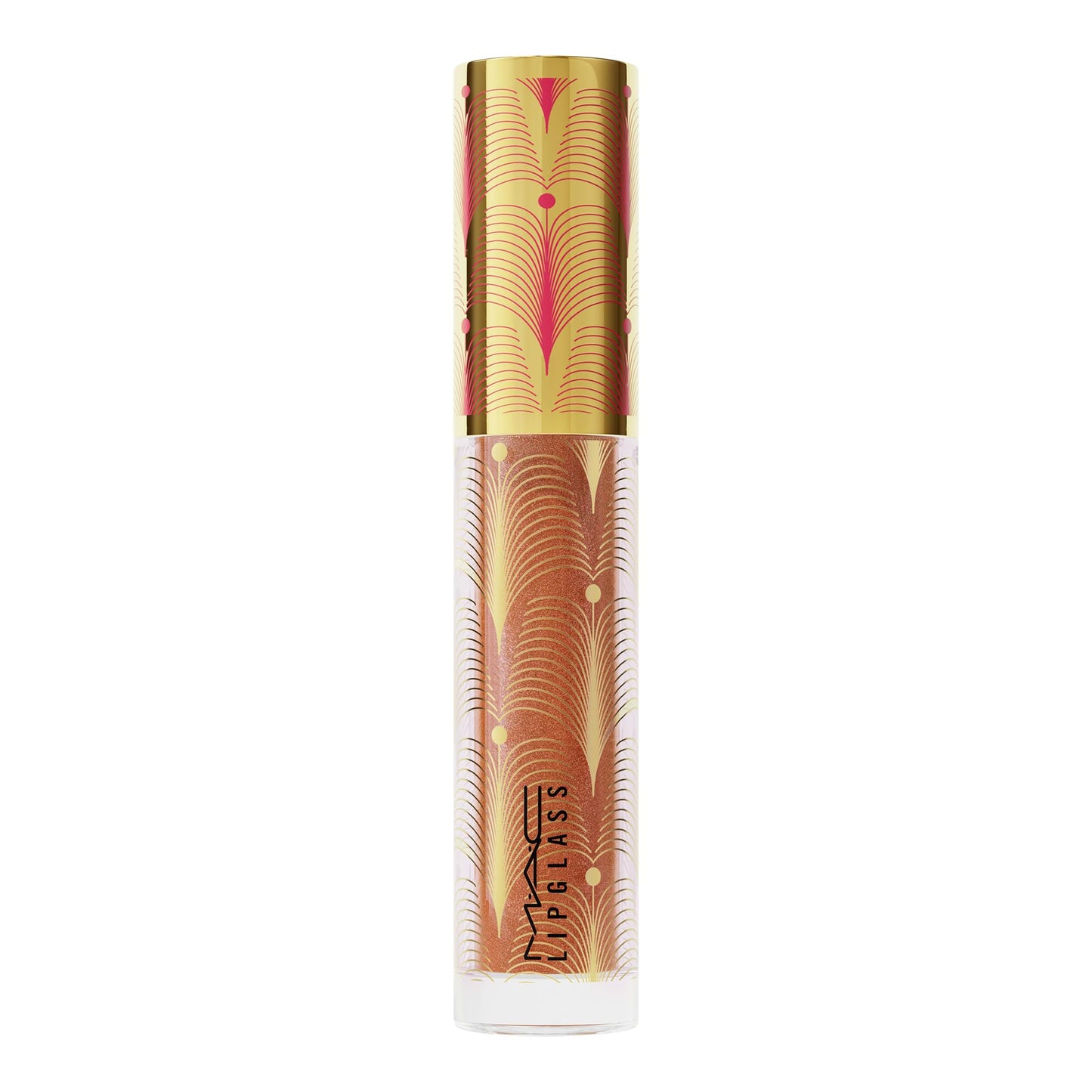 MAC Lipglass Lip Gloss, Ruby Sparks, 0.1 Ounces