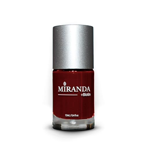 Miranda Beauty: Superfood-Infused Vegan Nail Polish for Healthy, Beautiful Nails, 21-free, Biotin-infused, Cruelty Free - ORCHID - 0.40 fl oz Beauty & Personal Care Miranda