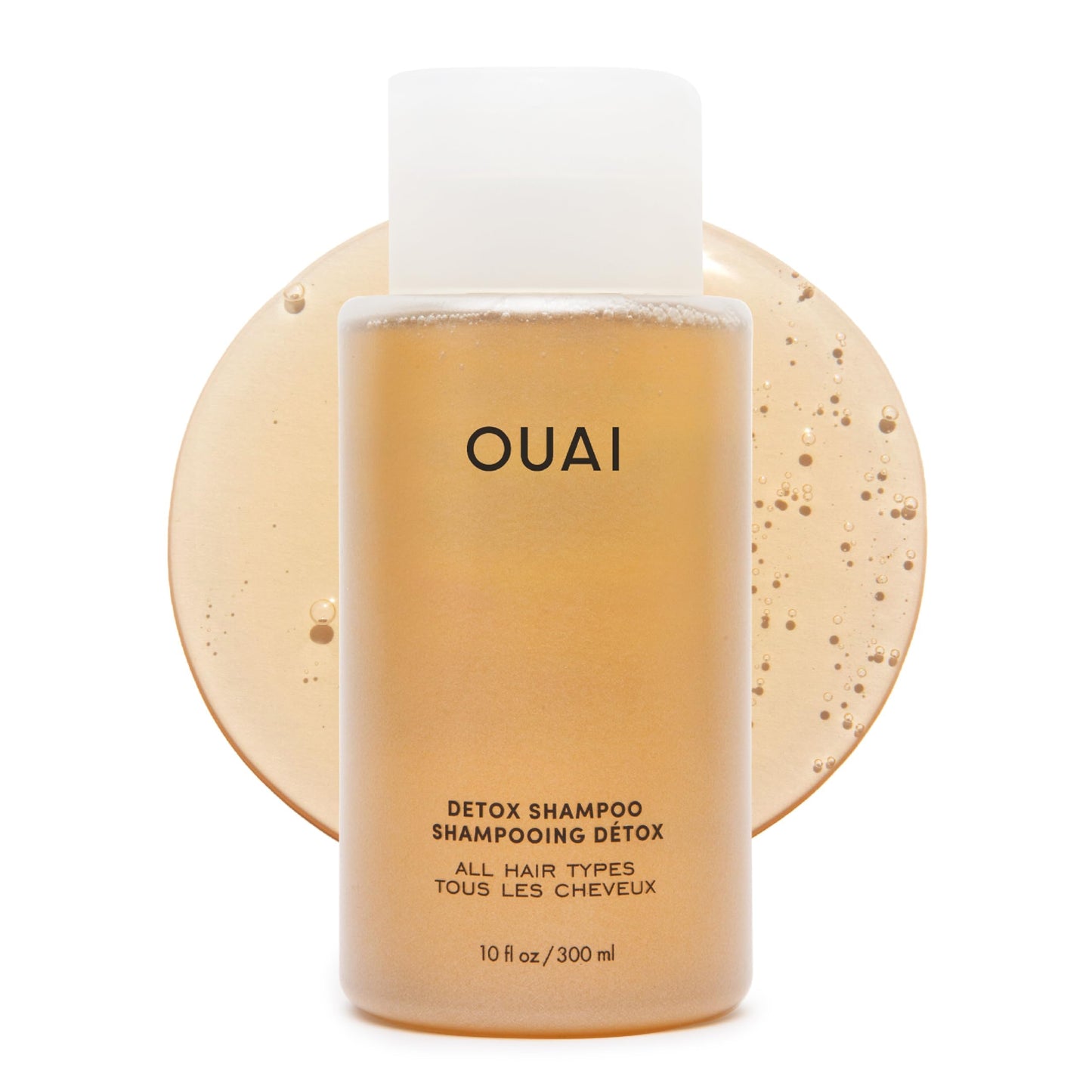 OUAI Detox Shampoo - Clarifying Shampoo for Build Up, Dirt, Oil, Product and Hard Water - Apple Cider Vinegar & Keratin for Clean, Refreshed Hair Beauty and Personal Care OUAI