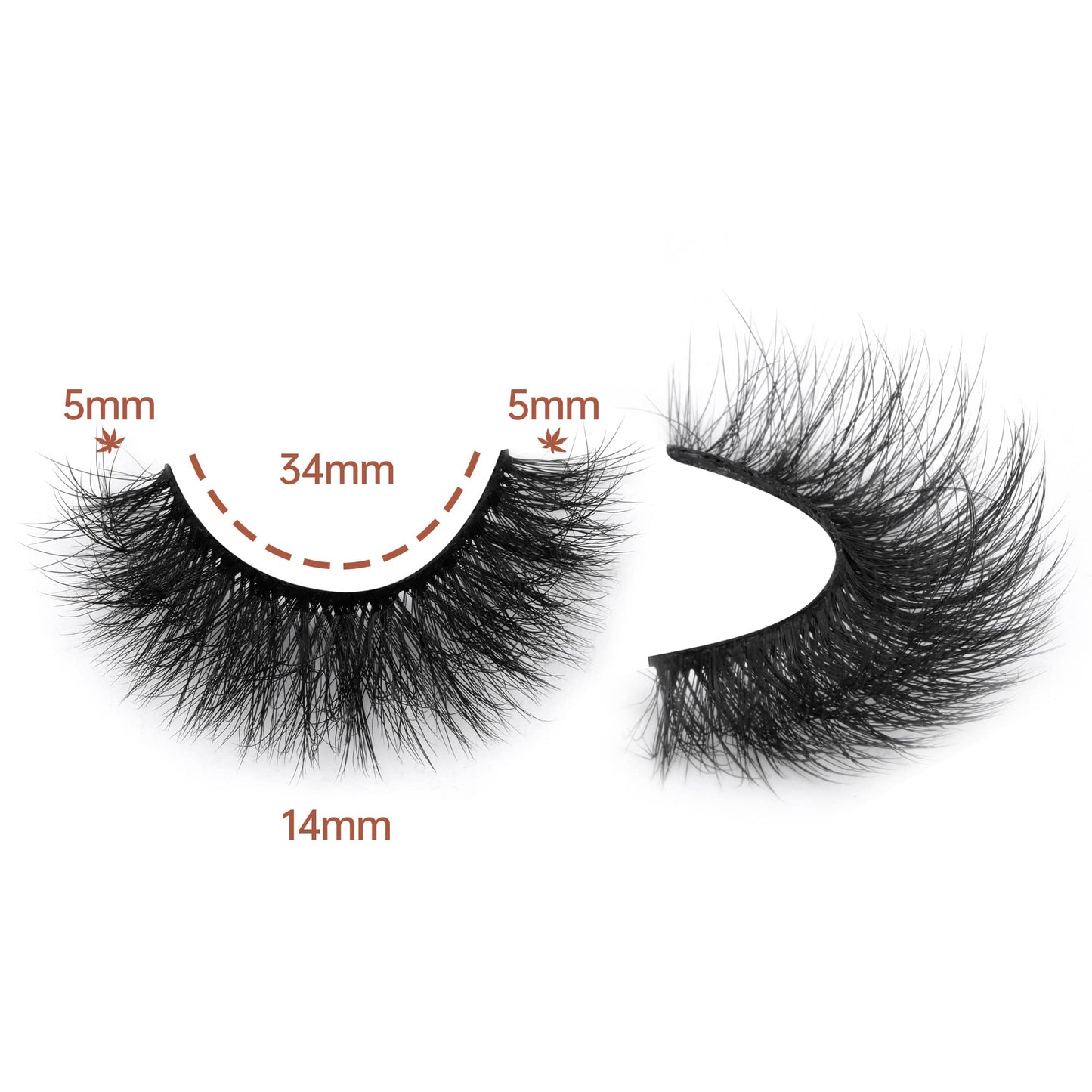 Focipeysa Fluffy Lashes Natural Wispy Eyelashes Full Volume Faux Mink Lashes 14mm Short Multipack with Premium Silk Fiber Vegan Beauty and Personal Care Focipeysa