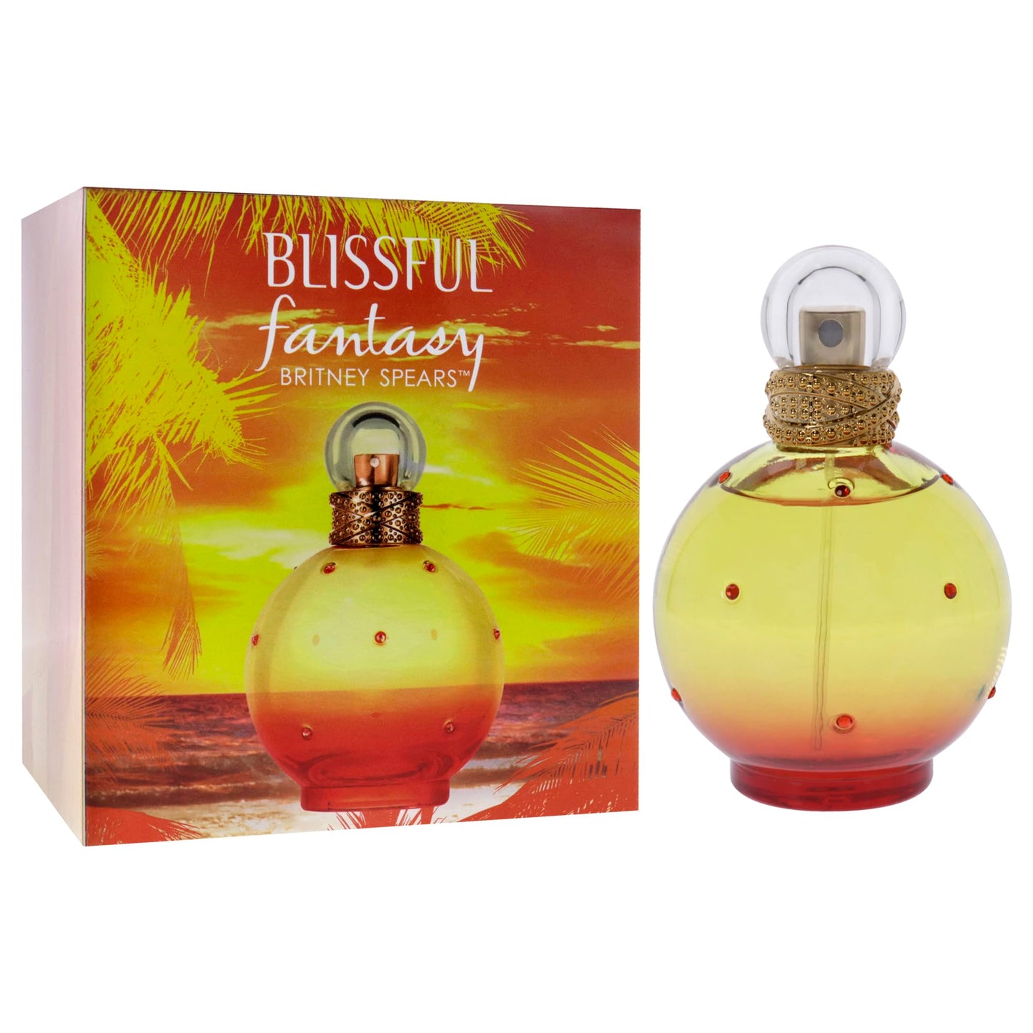 Britney Spears Blissful Fantasy Limited Edition, Eau De Toilette EDT Spray for Women, 3.3 Fl Oz