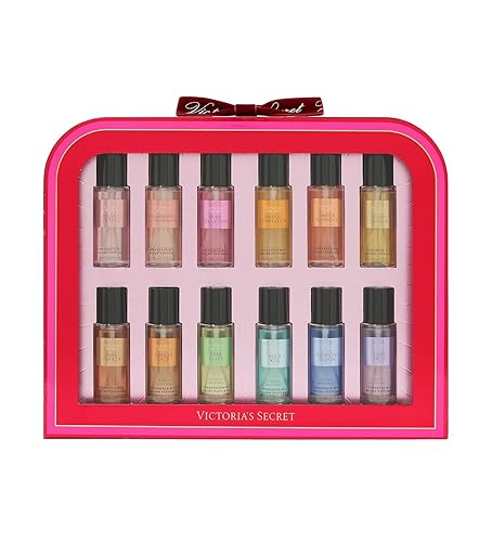 Victoria's Secret Ultimate Fragrance Exploration Body Mist Set , 0.21 Fl Oz (Pack of 12), Total - 2.5 Fl oz