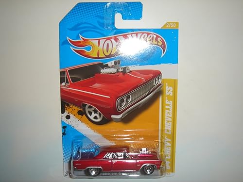 Hot Wheels 2012 New Models '64 Chevy Chevelle SS Red 2/247