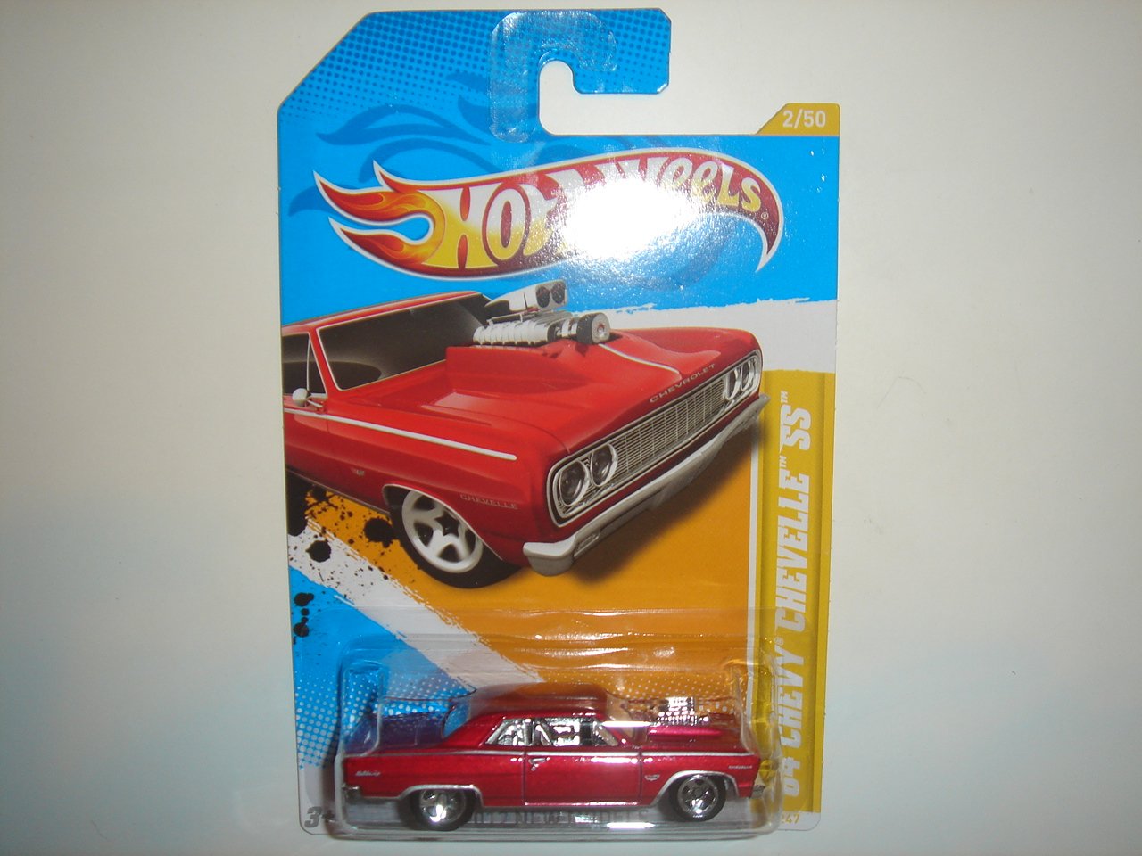 Hot Wheels 2012 New Models '64 Chevy Chevelle SS Red 2/247