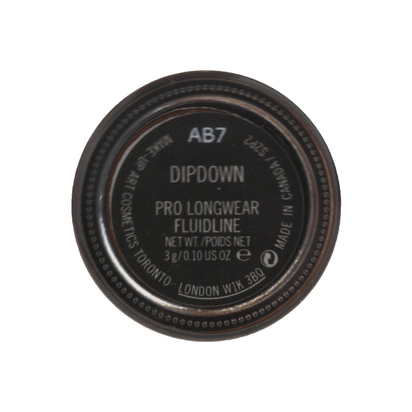 Pro Longwear Fluidline by M.A.C Dipdown 3g