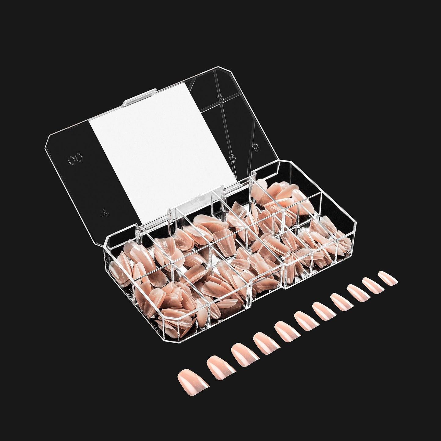 Apres Neutrals Gel-X Maisie Box Of Press On Nails, 11 Sizes 00-9, Soft Gel Nail Tip Box (150pcs) (Natural Coffin Short, 150pcs) Beauty & Personal Care APRÉS