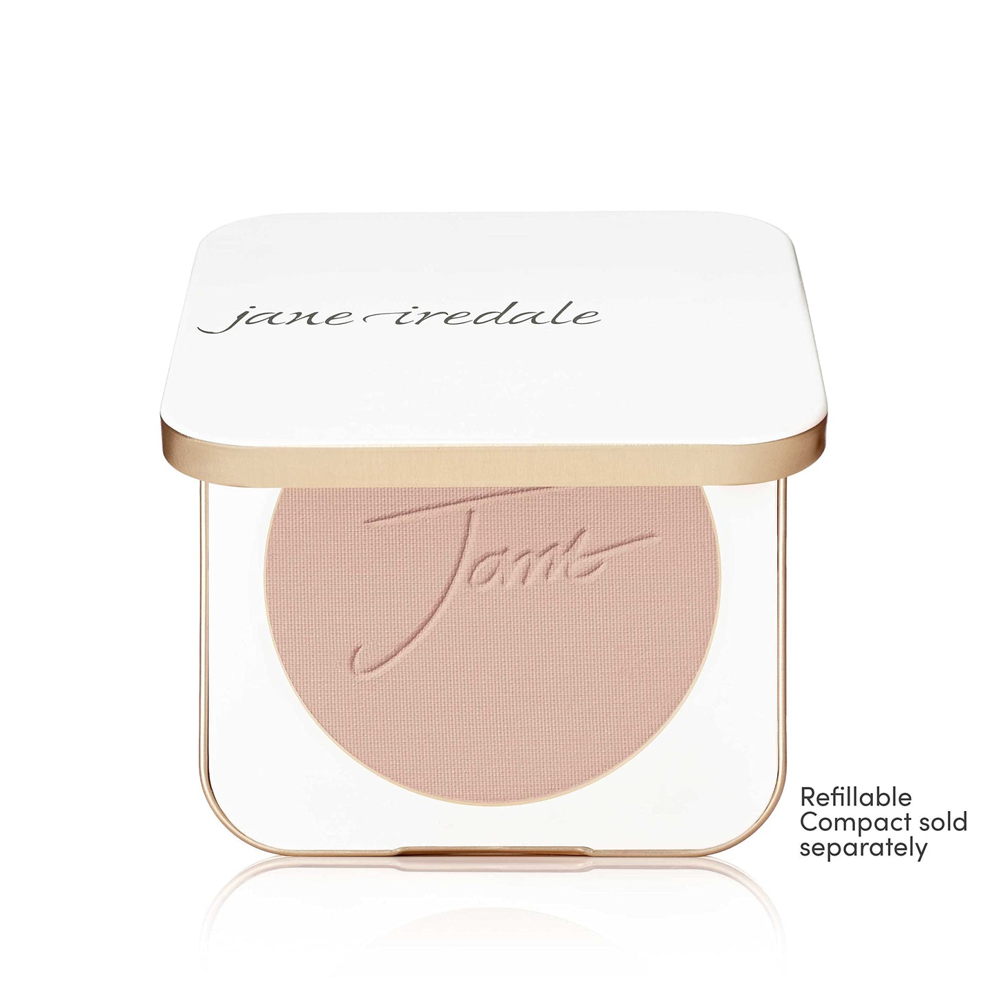 jane iredale PurePressed Base Refill, Mineral Pressed Powder with SPF, Matte Foundation, Vegan, Clean, Cruelty-Free, Suntan, 0.35 oz