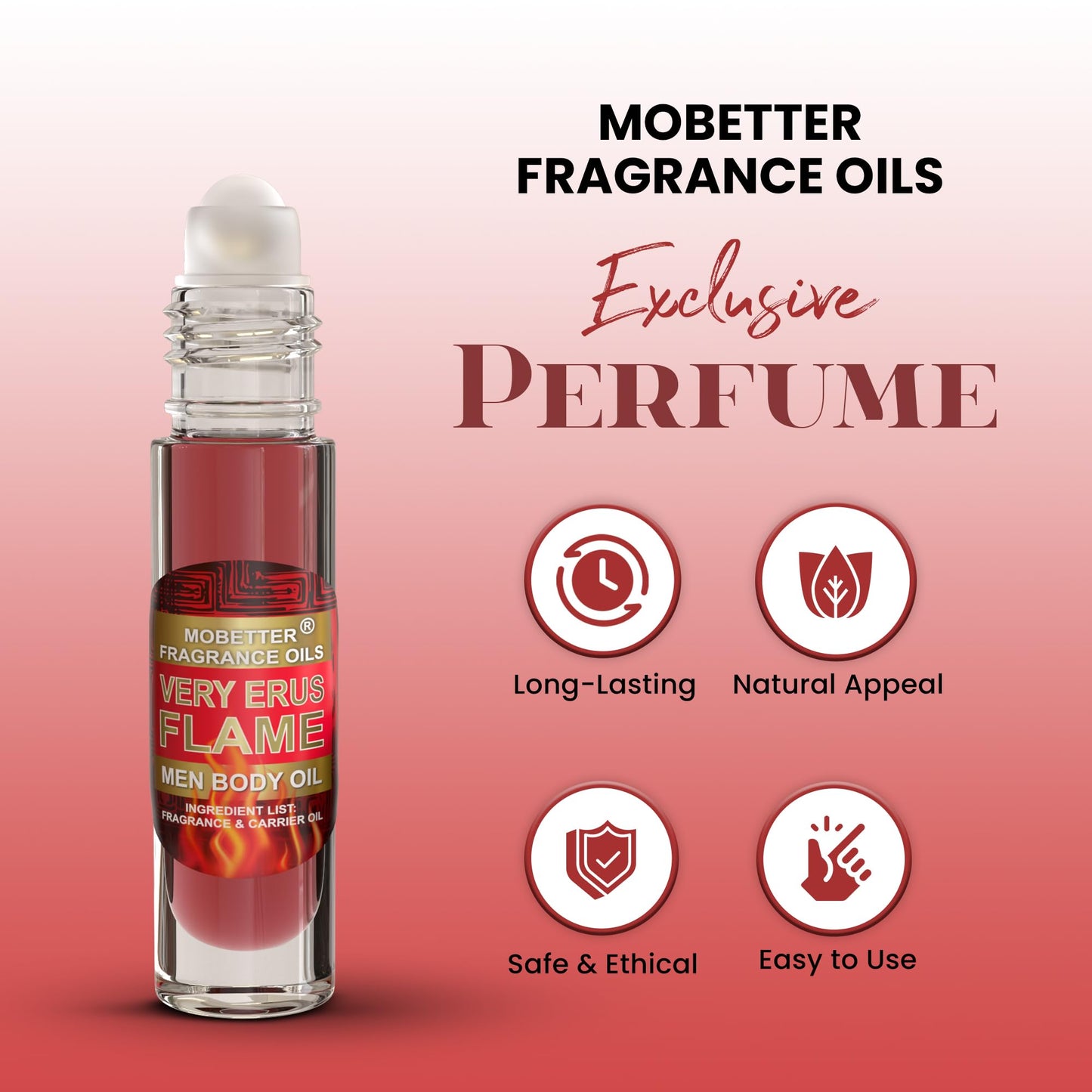 MOBETTER FRAGRANCE OILS Very Erus Flame Men Body Oil Beauty & Personal Care MOBETTER FRAGRANCE OILS