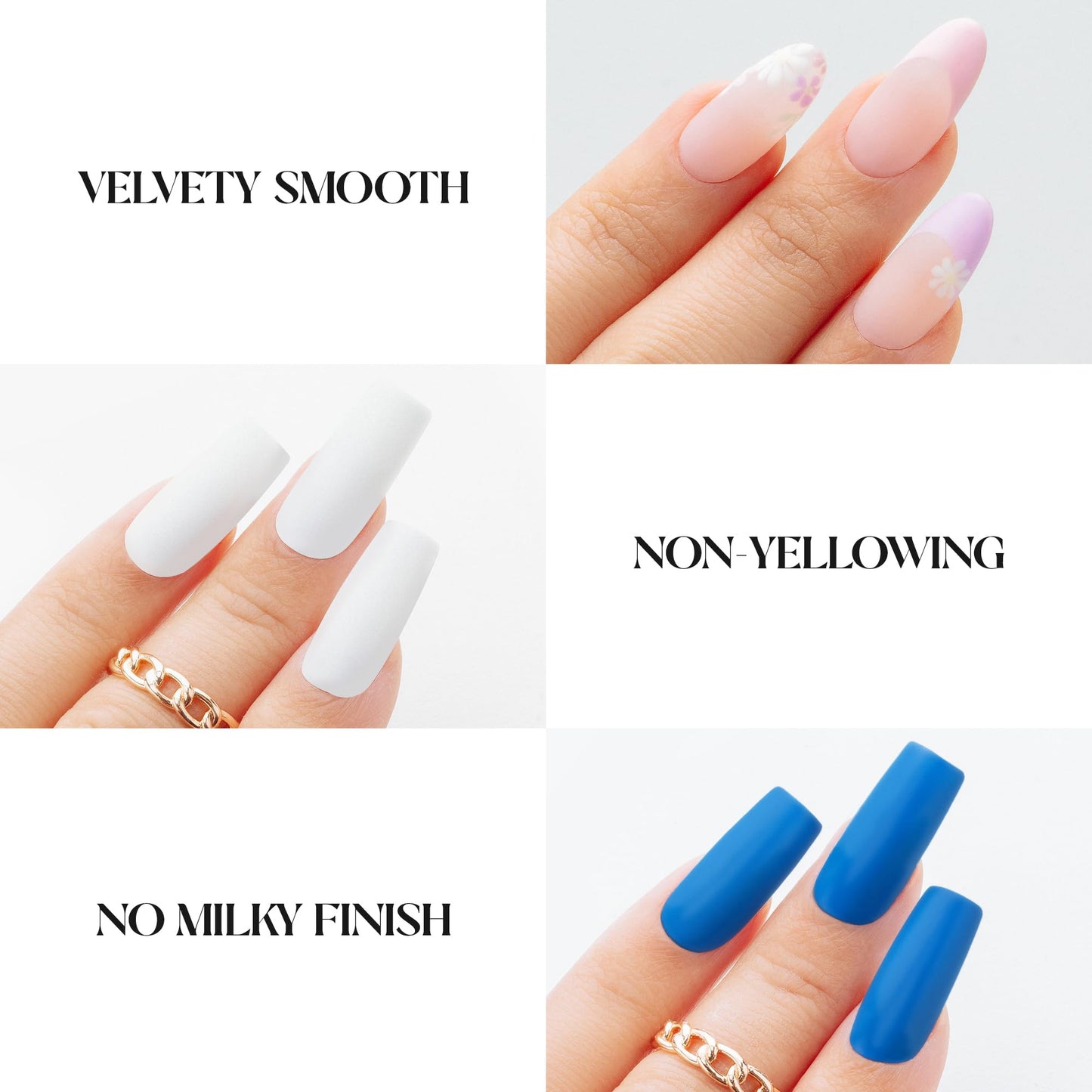 APRÉS Non-Wipe Matte Top Gel Coat - 15ml - Gel Nail Polish Soak Off Top Coat Matte Finish Beauty & Personal Care APRÉS