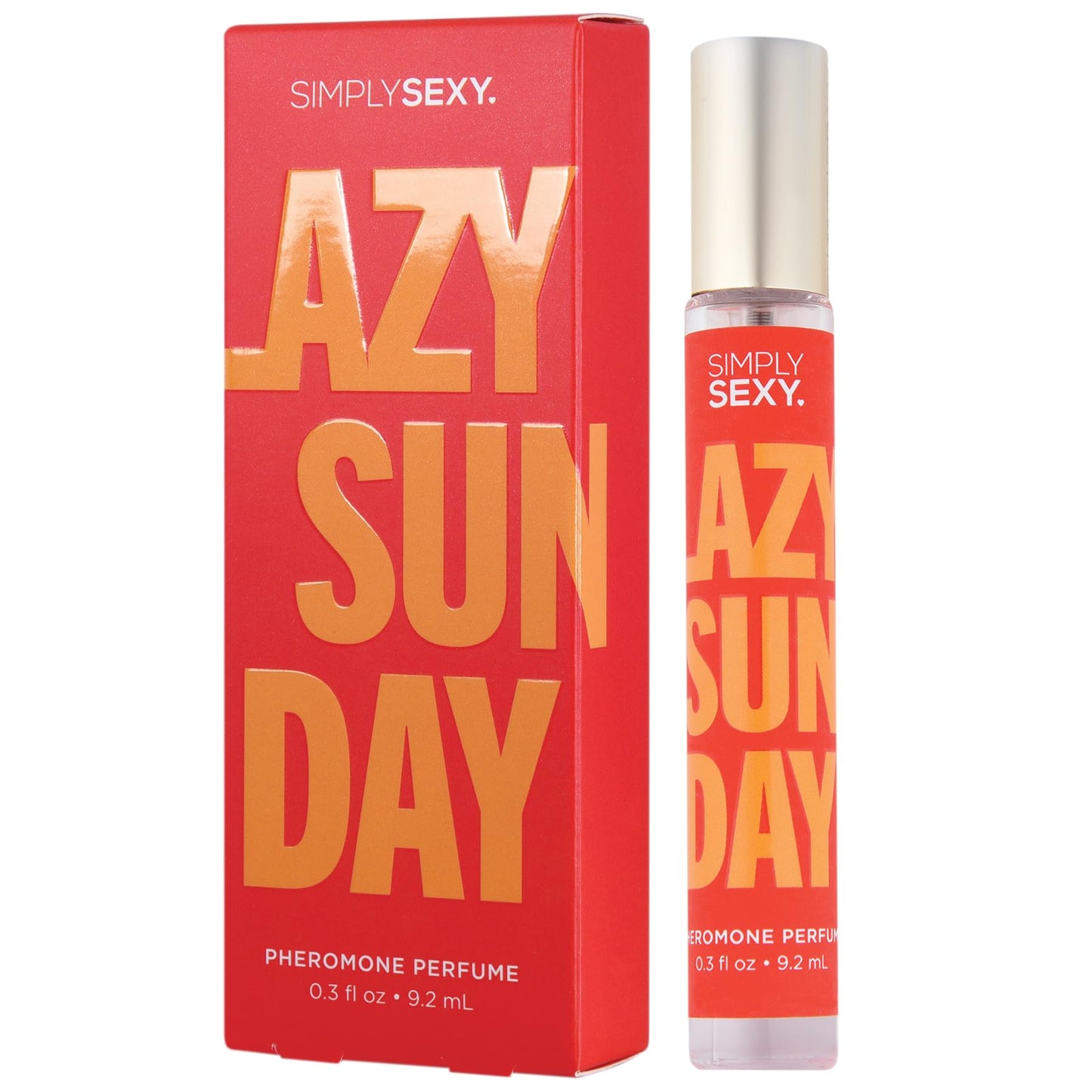 SIMPLY SEXY Affirmations Lazy Sunday Pheromone Perfume - Citrus Floral Woody Fragrance with Notes of Citrus Accord, Orange Blossoms and William Pear -
