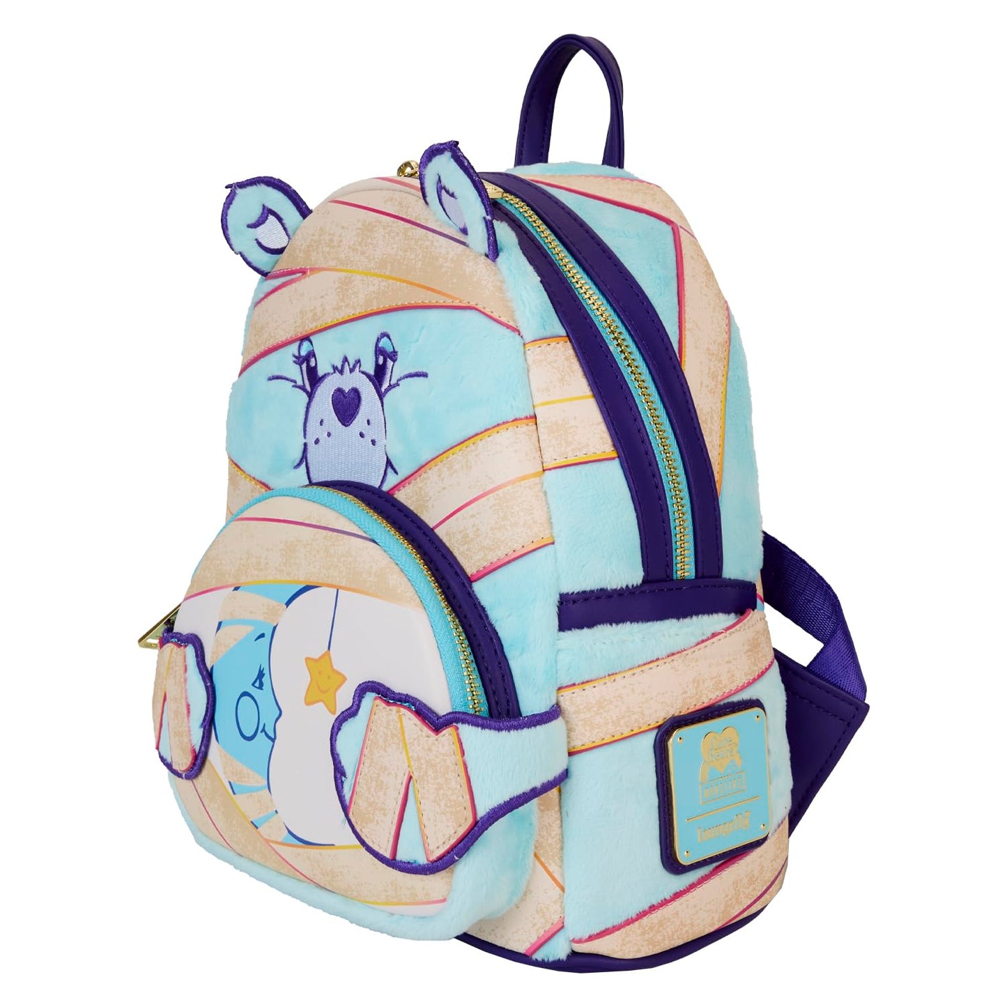 Loungefly Bisounours x Universal Monsters sac à dos Mini Bedtime Bear Mummy