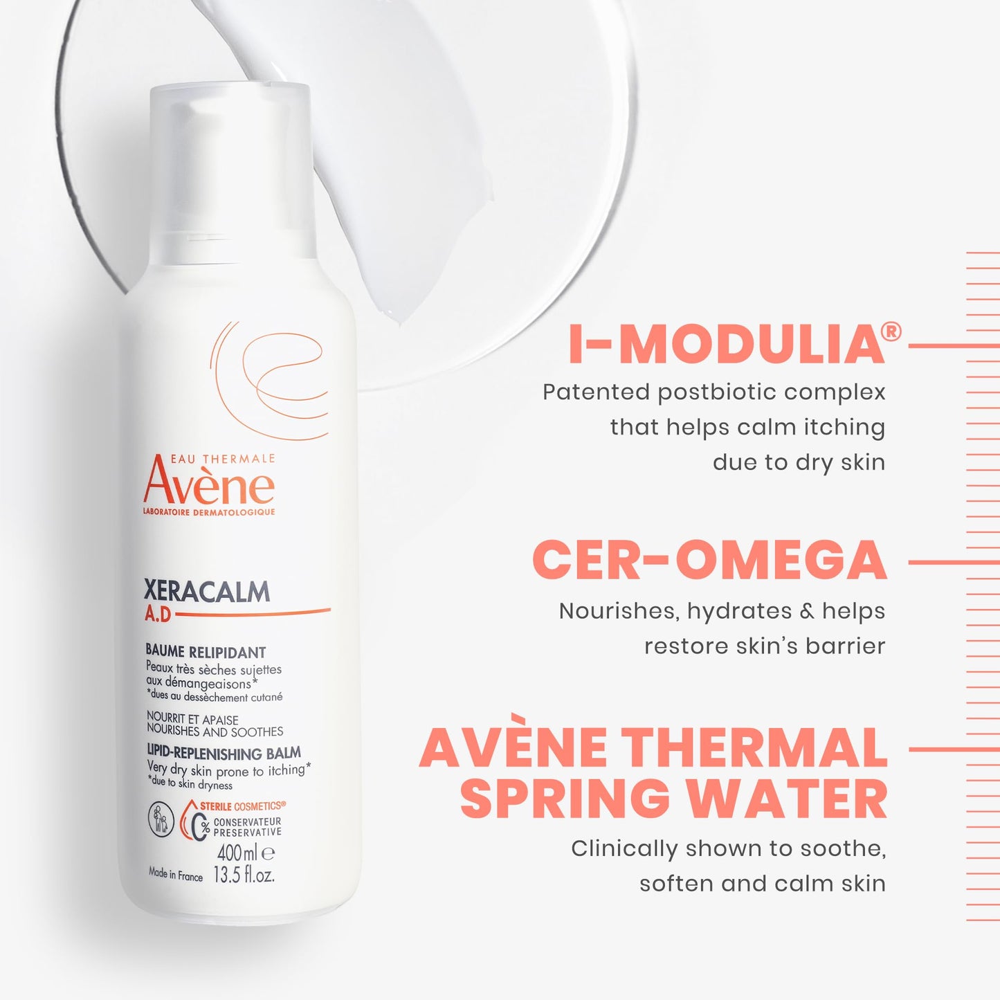 brand AV XeraCalm A.D Balm 200ml (OLD) Beauty and Personal Care Eau Thermale Avène