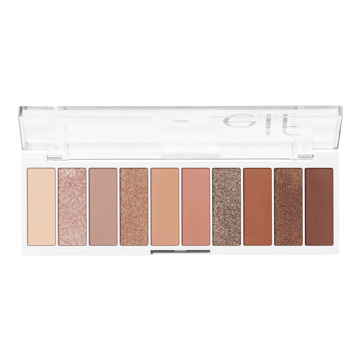 e.l.f. Perfect 10 Eyeshadow Palette, Ten Ultra-pigmented Shimmer & Matte Shades, Vegan & Cruelty-Free, Keep It Ethereal Beauty and Personal Care e.l.f.