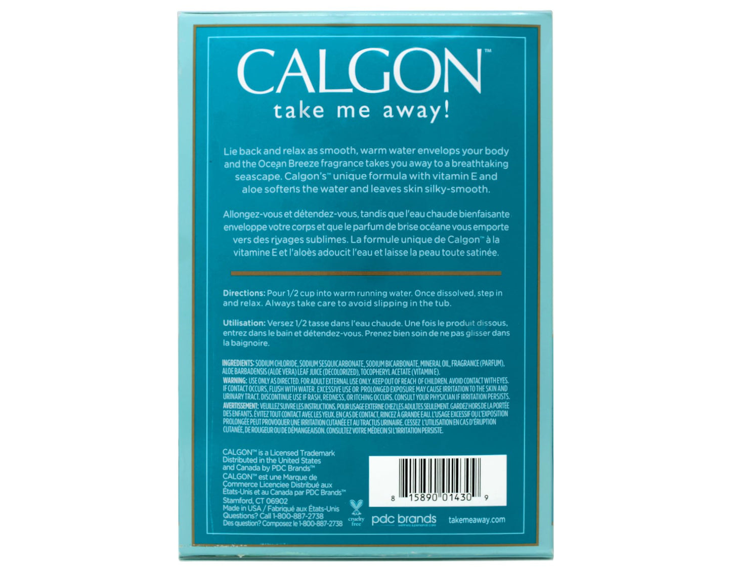 Calgon Ultra-Moisturizing Bath Beads (Ocean Breeze, 30-Ounce)
