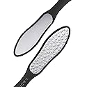 BEZOX Foot File (1 PCS), Double Sided Foot Scraper Callus Remover, Foot Rasp for Cracked Heel and Foot Corn Removal, Stainless Steel Pedicure File