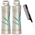 All-Nutrient ClarpHx Shampoo & Conditioner DUO SET, Chelates Hair Mineral Deposits for Pool & Well Water Exposure (w/Comb) Clarifying UV+ Protection