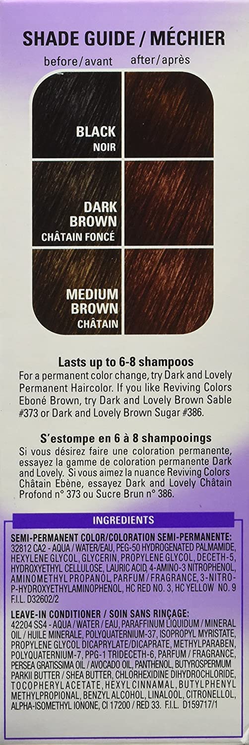 Dark and Lovely Reviving Colors, No.393, Spicy Auburn, 1 ea (Pack of 2) Beauty & Personal Care Dark and Lovely