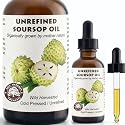 Best Nature's Cosmetics Organic Soursop Oil (Anona Muricata, Graviola, Guanabana) - Unrefined Soursop Oil, 100% Pure, Organic, Cold-Pressed - 2oz