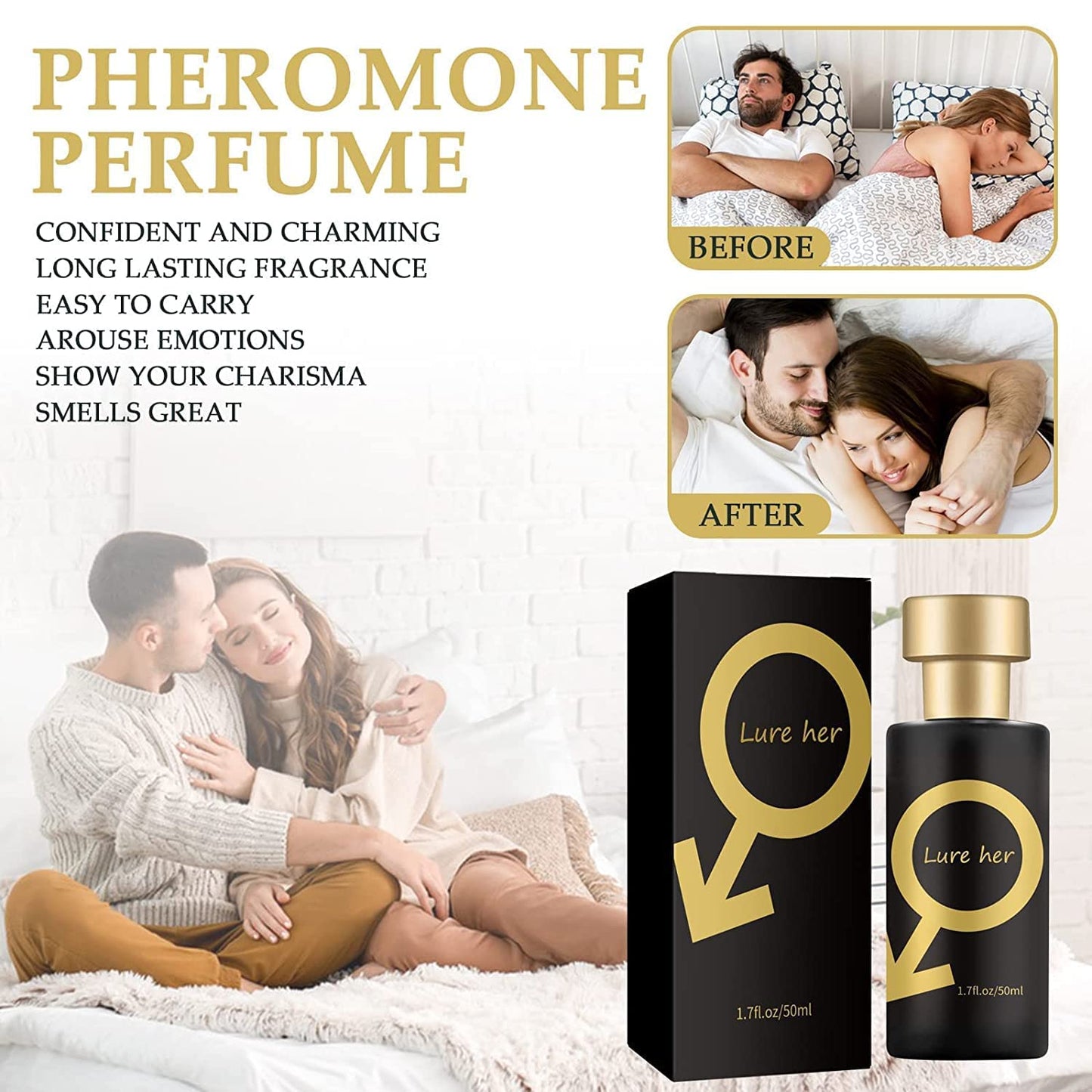 L ure Her Cologne - Men's Fragrance - Best Perfume Gifts Beauty & Personal Care LURE HER