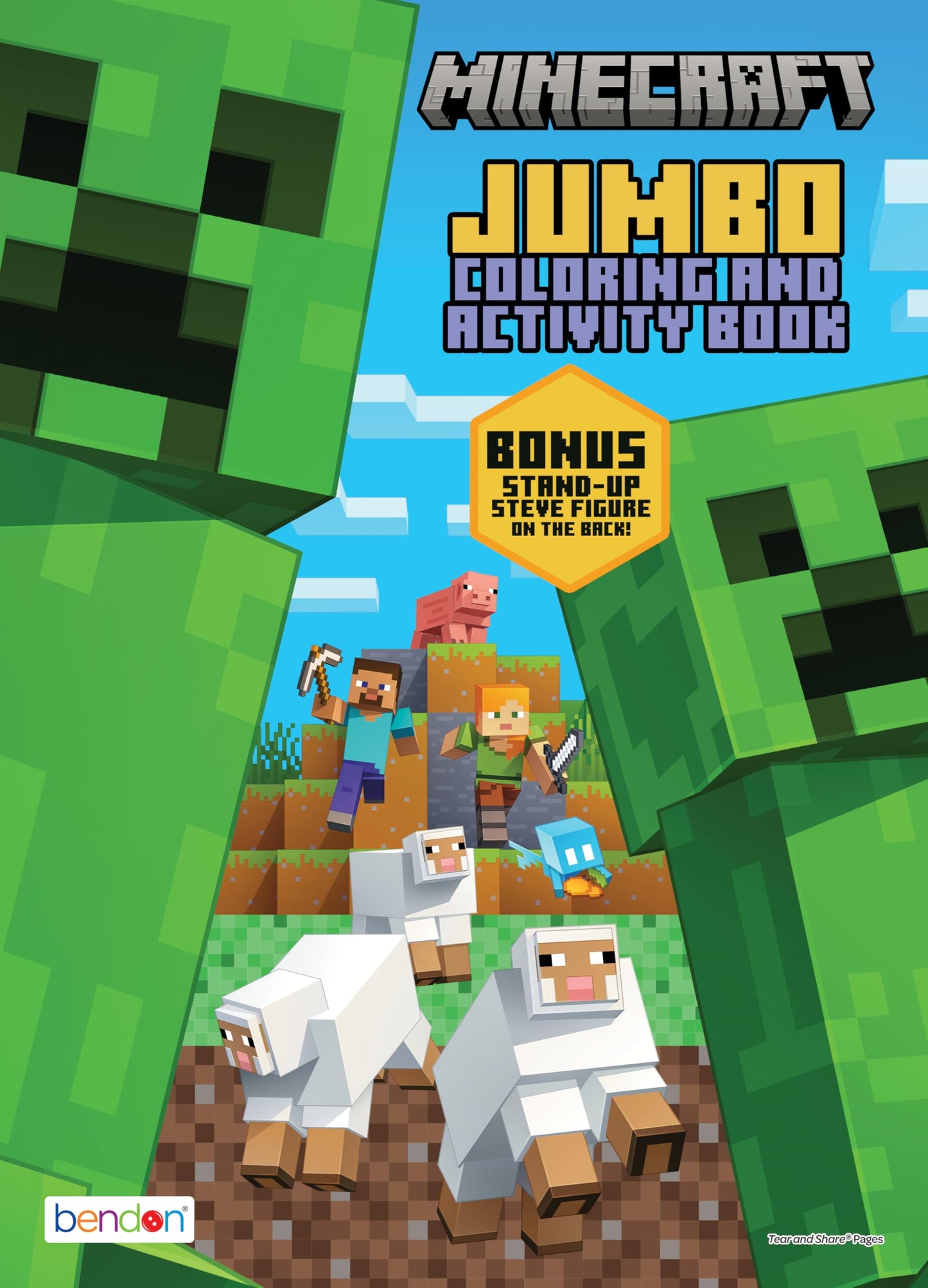 Minecraft Coloring Book | Minecraft Activity Book | Mine Craft Jumbo Coloring Books | Minecraft Pixel Art Coloring Book | Video Game Coloring Books…