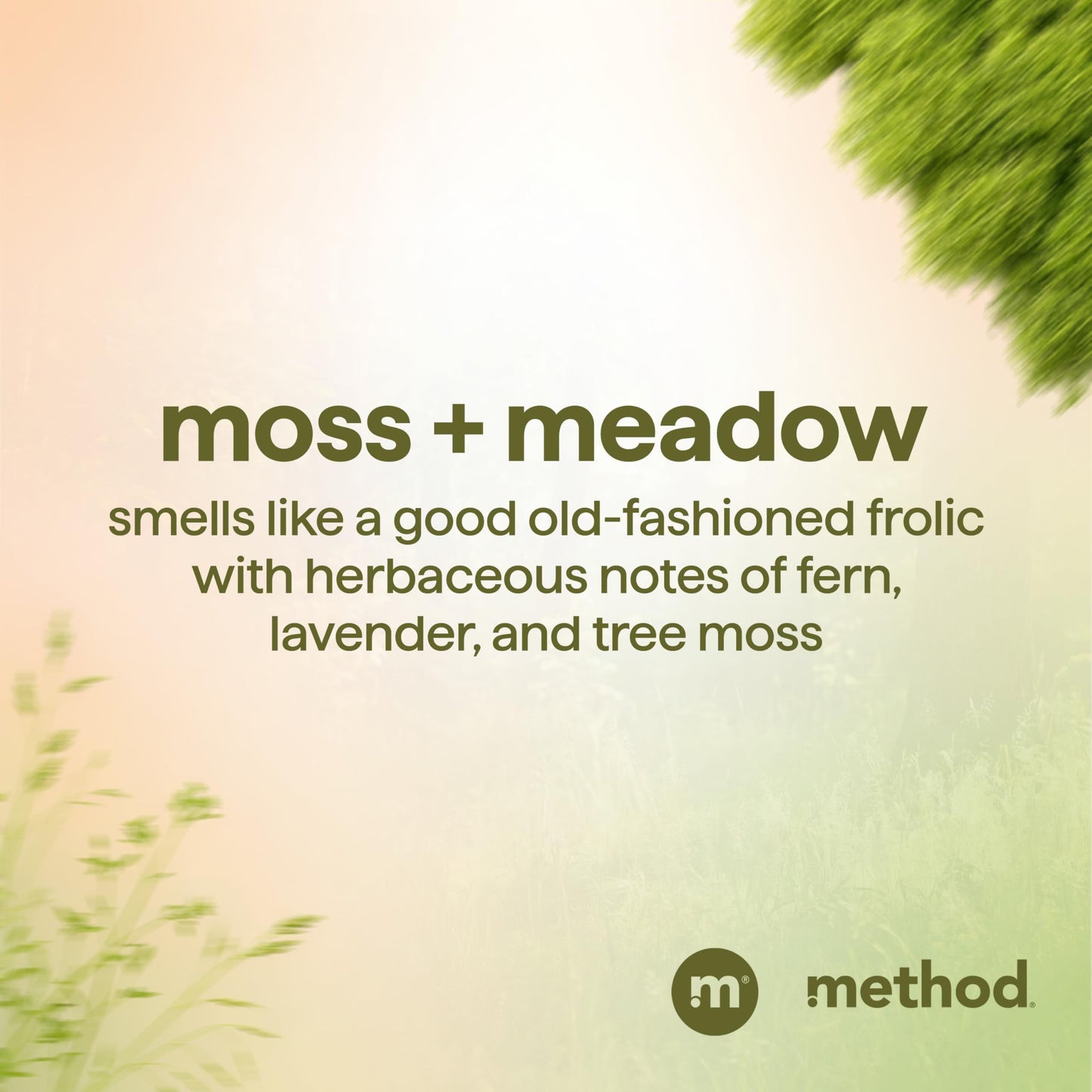 Method Men 2-in-1 Shampoo and Conditioner, Moss + Meadow - Cleans and Conditions with Argan and Jojoba Oil - Made without Parabens - 14 oz