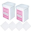 400 PCS Eyelash Extension Glue Wipes,Lint Free Nail Wipes,Super Absorbent Soft Non-woven Fabric Adhesive Nail Polish Remover Wipe, Glue Wiping Cloth