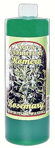 MISTIC 1 BOTTLE ROSEMARY SPIRITUAL WATER-ROMERO AGUA ESPIRITUAL 16OZ-WICCA-MAGICK-PAGAN
