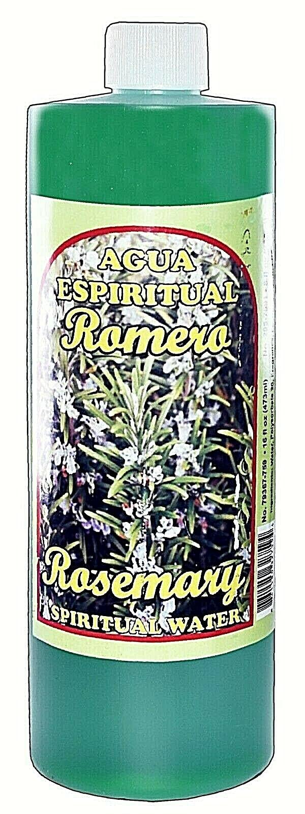 MISTIC 1 BOTTLE ROSEMARY SPIRITUAL WATER-ROMERO AGUA ESPIRITUAL 16OZ-WICCA-MAGICK-PAGAN