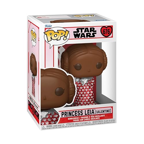 Funko POP! Star Wars: Valentines, Princess Leia - Collectable Vinyl Figure - Gift Idea - Official Merchandise - for Kids & Adults - Movies Fans…