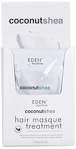EDEN BodyWorks Coconut Shea Hair Masque 1.75 Oz- Packaging May Vary