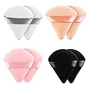 8 Pieces Triangle Powder Puff Face Soft Triangle Makeup Puff Velour Cosmetic Foundation Blender Sponge Beauty Makeup Tools