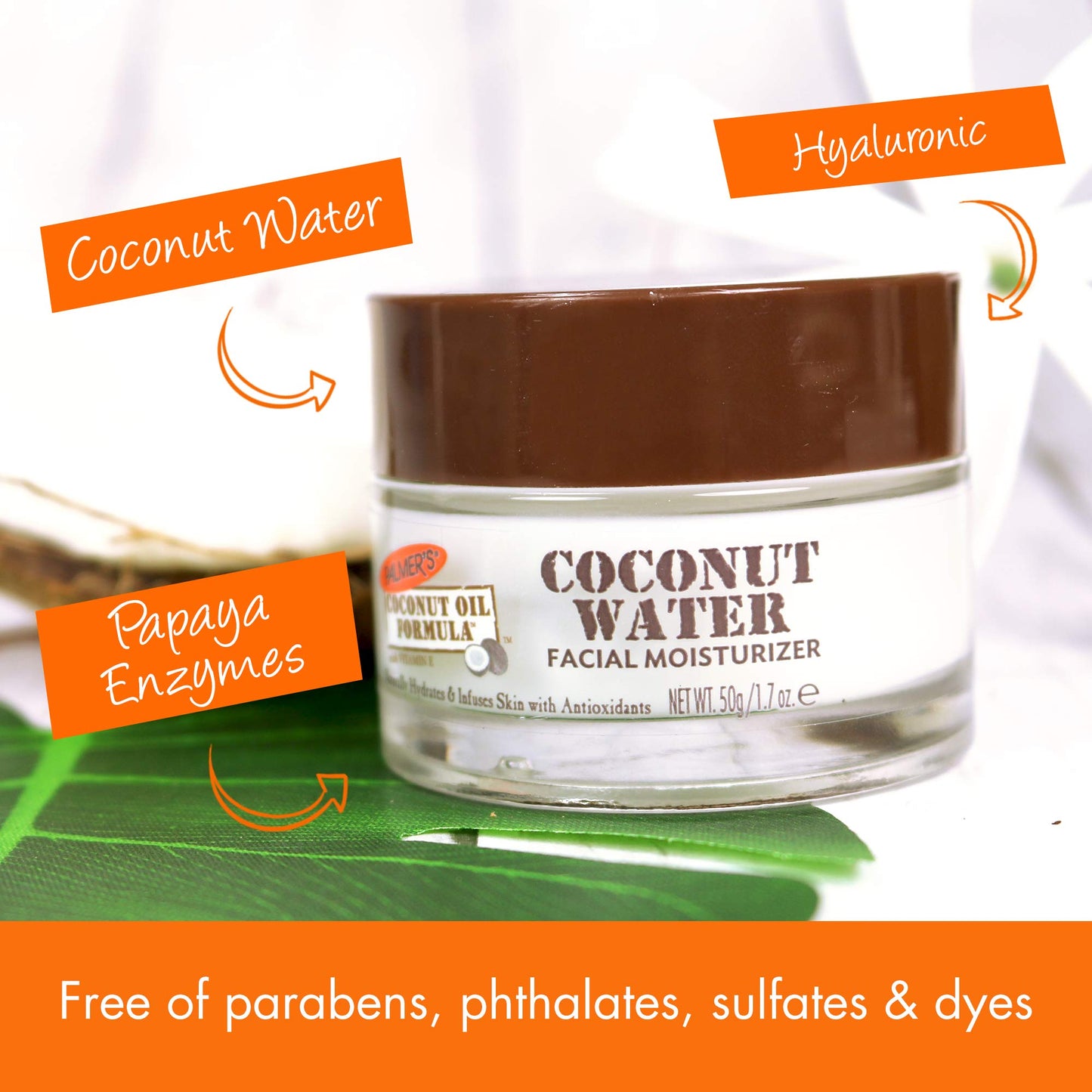 Palmer's Coconut Water Facial Moisturizer, 1.7 Ounce