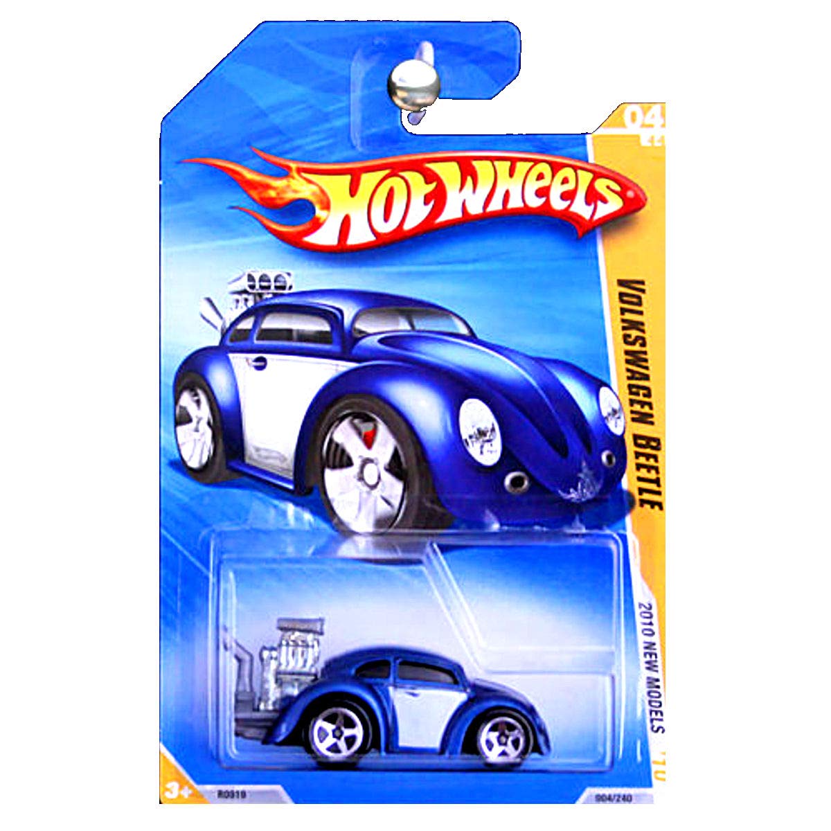 HOT WHEELS 2010 NEW MODELS #04/44 VOLKSWAGEN BEETLE 1:64 Scale