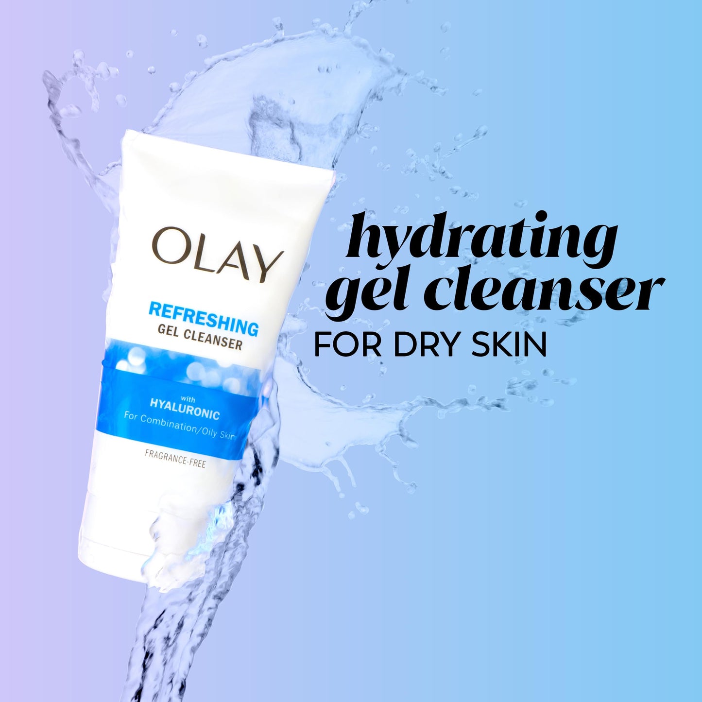 Olay Regenerist Hyaluronic + Peptide 24 Face Wash, Fragrance-Free, 5.0 o