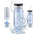 VEVOR Hydrogen Water Bottle, Hydrogen Water Bottle Generator up to 2000 ppb, 380ml Portable Hydrogen Water Machine, SPE Technology hydrogen water
