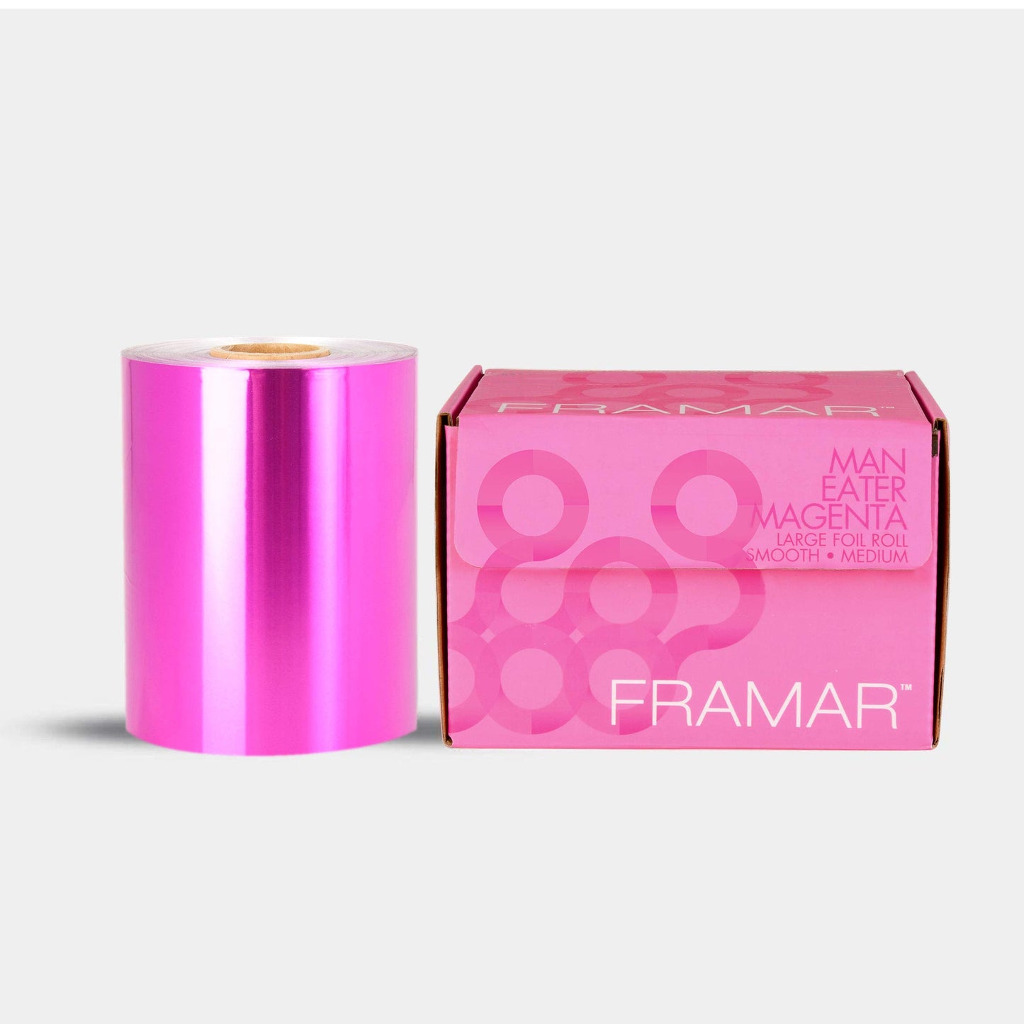 FRAMAR Large Magenta Hair Foil - Hair Foils For Highlighting Long Hair, Salon Foils For Hair Highlighting Kit, Salon Foil For Stylist, Smooth - 1600