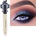 Silver Smokey Grey Gray Eyeshadow Stick eyeliner pencil Makeup Cream Smooth Shimmer Single Matte Primer Eyeshadow Pencil, Hypoallergenic Waterproof