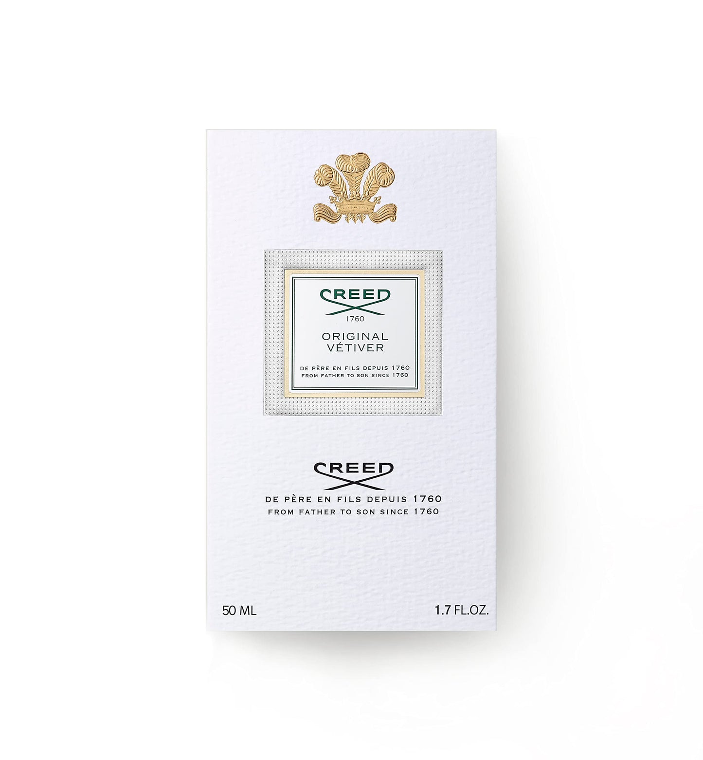 Creed Original Vétiver, Luxury Perfume for Him & Her, Woody Fresh, Aromatic & Vetiver Fragrance, 50ML / 1.7 Fl Oz