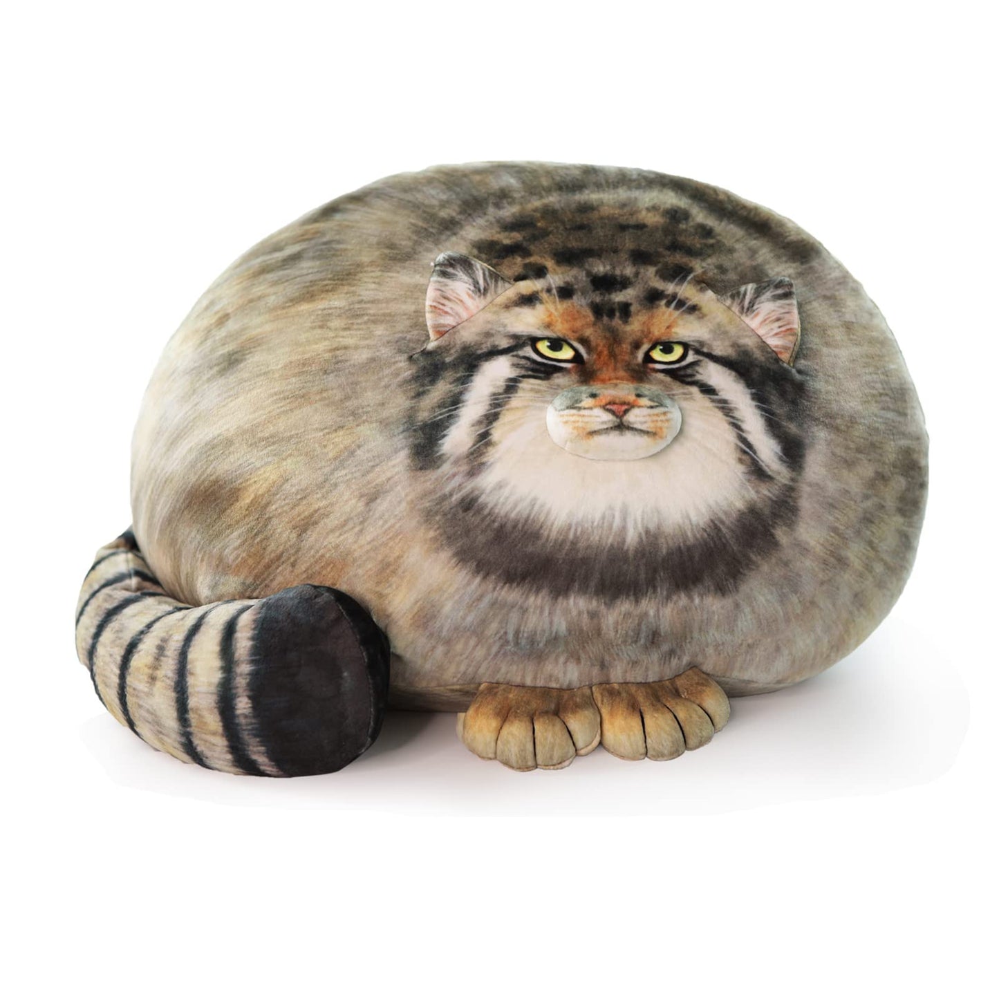 Pallas Cat Stuffed Animal, Steppe Cat Plush Cute Plushies for Girls,Kitten Soft Plush Throw Pillow Doll Big Plush Toy Decoration Doll Gift for Kids…