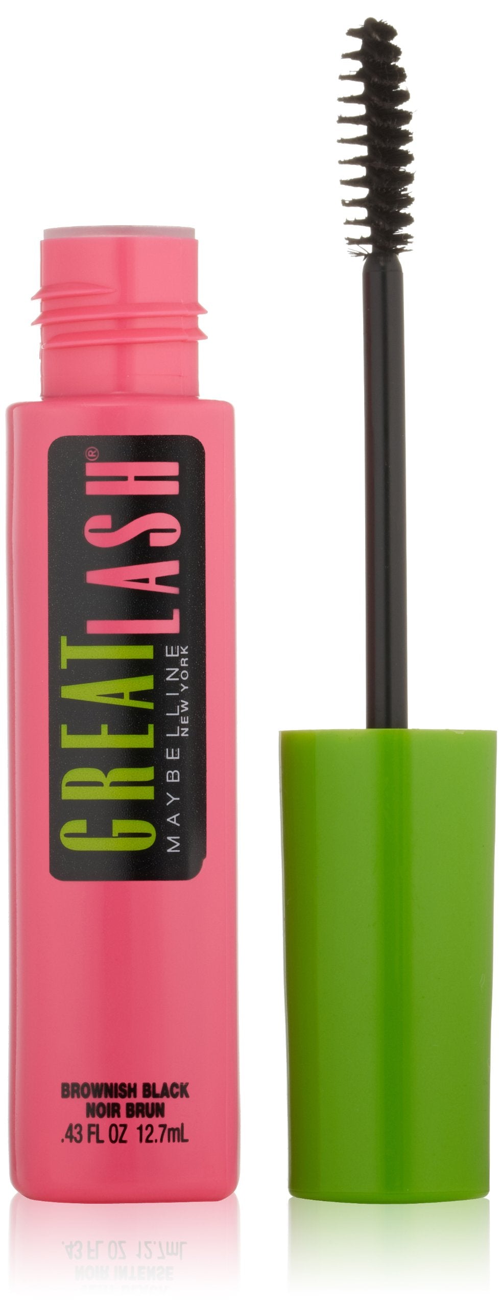 Maybelline Great Lash Washable Mascara, Brownish Black, 0.43 fl. oz.