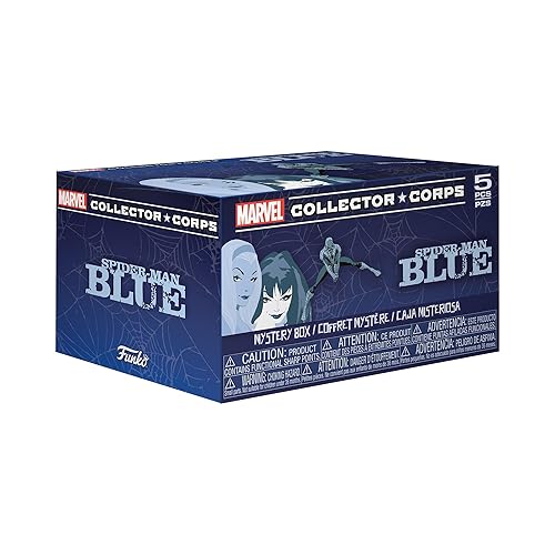 Funko Marvel Collector Corps Subscription Box: Spider-Man Blue - L
