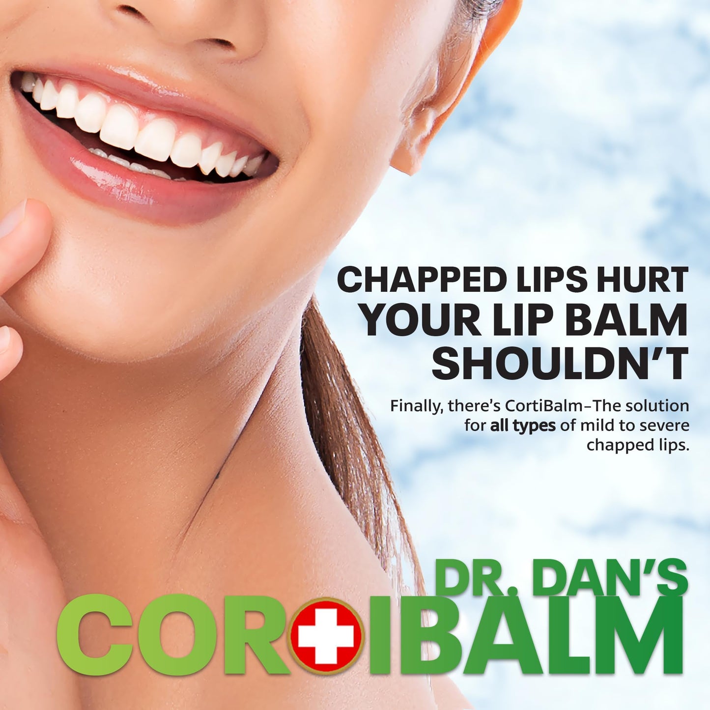 Dr. Dan's Cortibalm Jar - 1 Pack - for Dry Cracked Lips - Healing Lip Balm Jar for Severely Chapped Lips - Designed for Men, Women and Children - Beauty and Personal Care Dr. Dan's