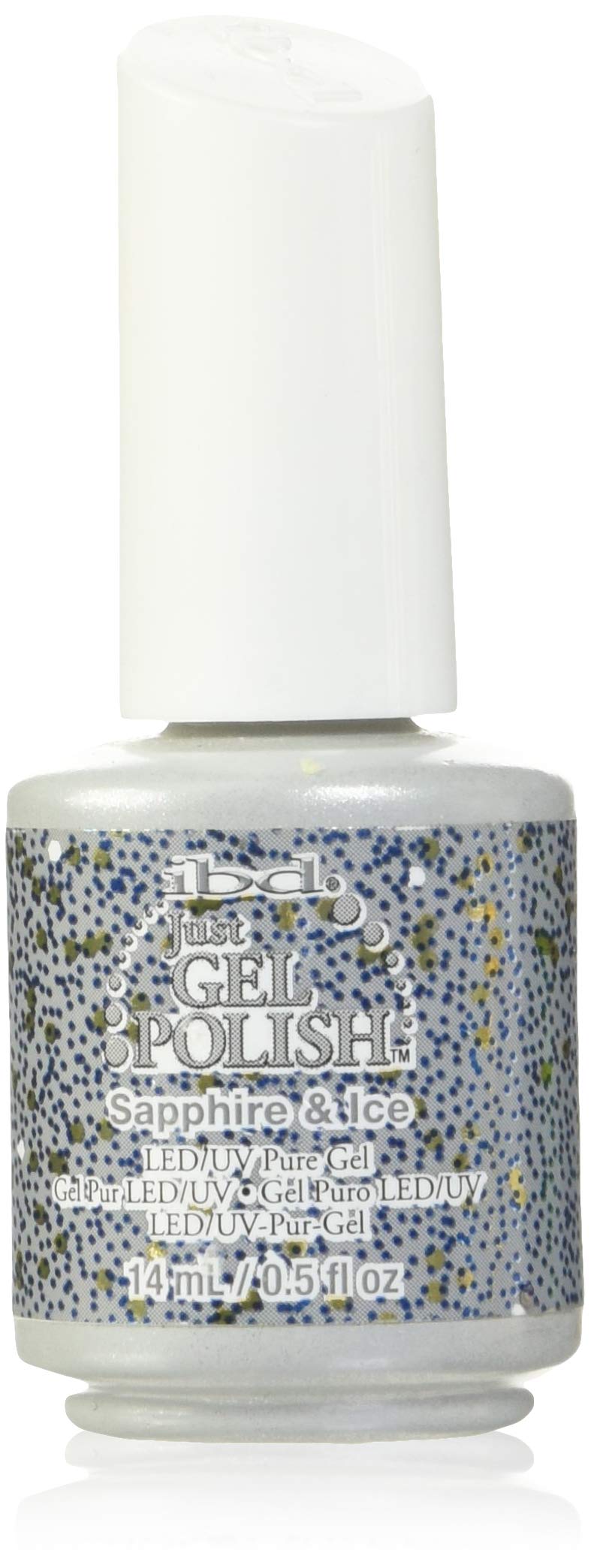 IBD Just Gel Soak Off Blue Nail Polish, Sapphire & Ice Beauty & Personal Care IBD